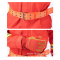 Red Aramid Fireproof Emergency Rescue Suit Fabric